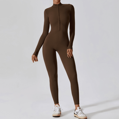 ShapeLine – Figursydd Jumpsuit med eller Utan Varm Fleecefoder & Stretchig Komfort