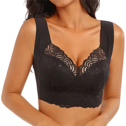 ComfortMax - Plus Size Sömlös BH för Kvinnor M-5XL - Trådlös Minimizer - Push Up