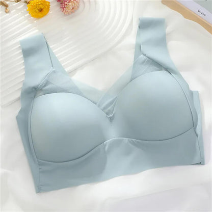 ComfortMax - Plus Size Sömlös BH för Kvinnor M-5XL - Trådlös Minimizer - Push Up