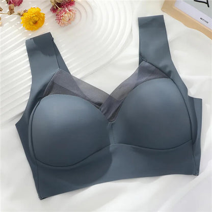 ComfortMax - Plus Size Sömlös BH för Kvinnor M-5XL - Trådlös Minimizer - Push Up