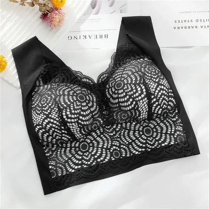 ComfortMax - Plus Size Sömlös BH för Kvinnor M-5XL - Trådlös Minimizer - Push Up