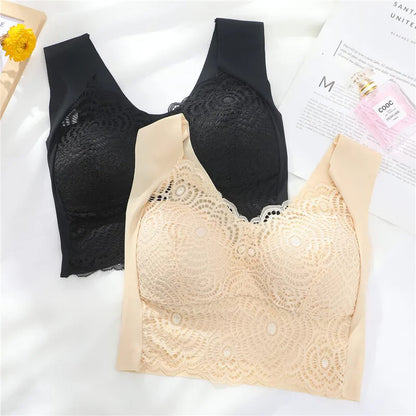 ComfortMax - Plus Size Sömlös BH för Kvinnor M-5XL - Trådlös Minimizer - Push Up
